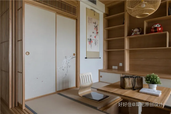 純正日式風，小時候看櫻桃小丸子留下的榻榻米情結終於實現啦