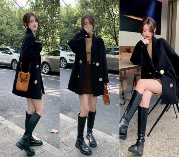 穿大衣搭配什麼靴子好看呢？穿對了可以很好地提升氣質還顯身高
