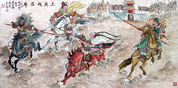 三國演義：&quot;三英戰呂布&quot;，為何三個打一個還稱&quot;英雄&quot;？