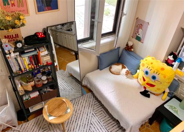 20㎡超迷你戶型，獨居女生塞下1室1廳1廚1衛，網友：服的