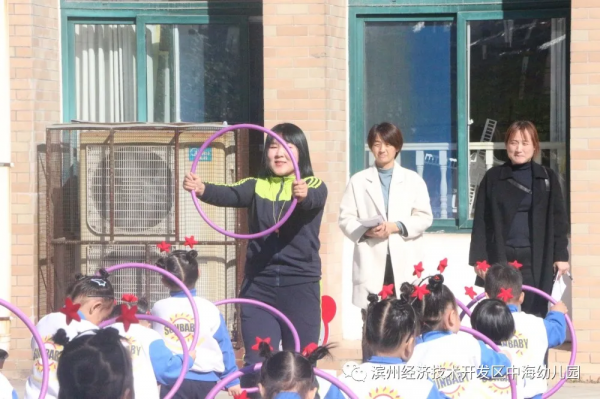 中海幼兒園開展早操展示活動