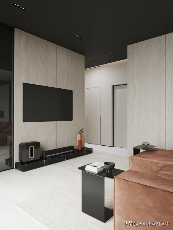 一位年輕女孩122㎡的家，現代簡奢，真有範