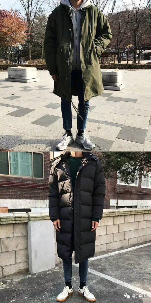 大衣疊穿起來也是非常好看，而且也保暖