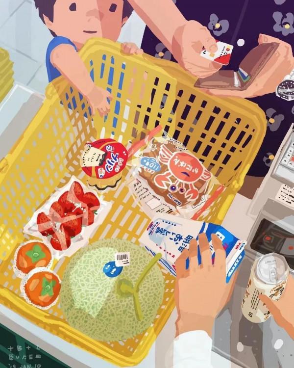 會畫畫的爸爸,太暖了 會畫畫的爸爸,太暖了