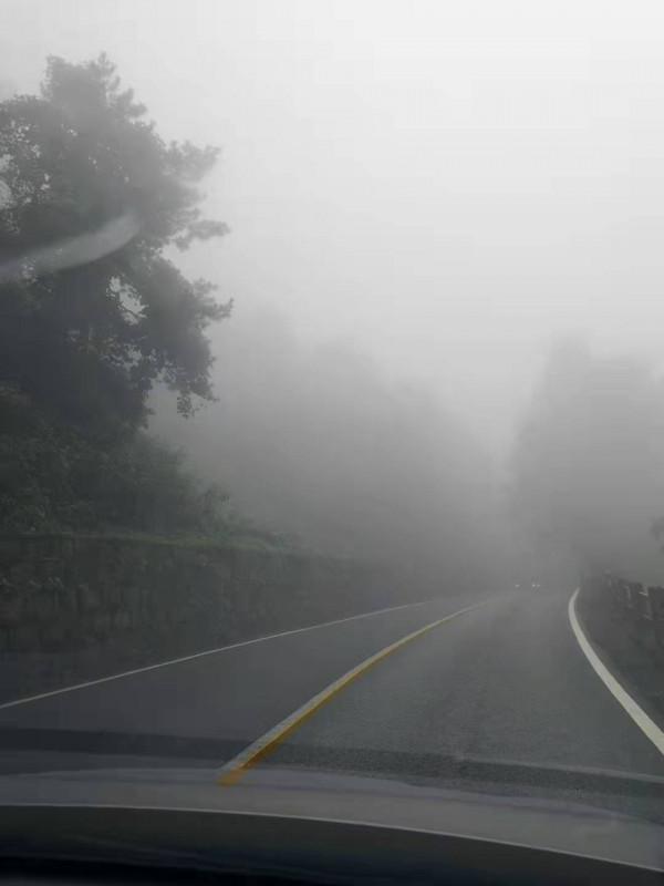 我在九華山：毫無徵兆地摔倒在了九華街上