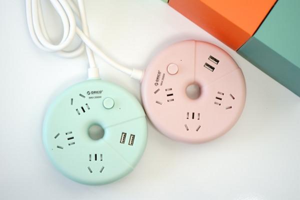 插線板也能玩CP？ORICO甜甜圈新品評測