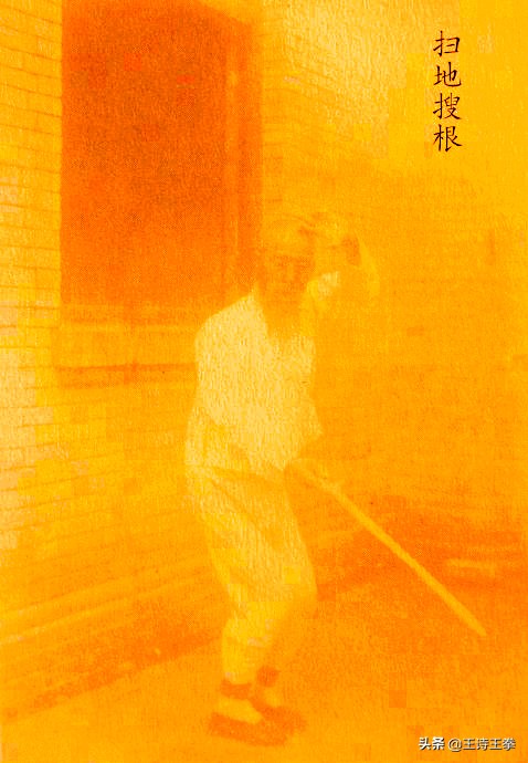 看看孫祿堂是怎樣練八卦劍的，塗彩版孫祿堂劍照圖欣賞