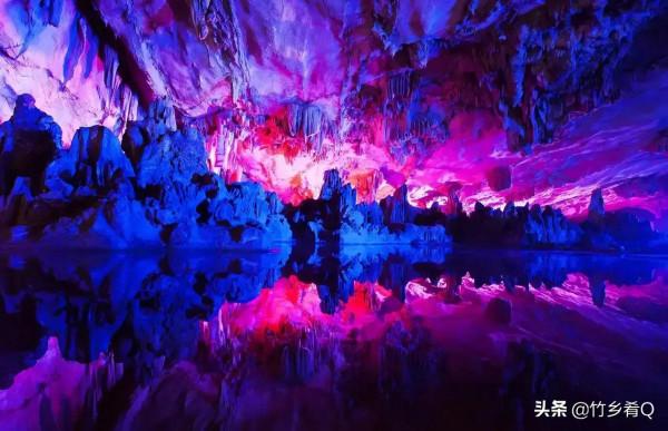 天然溶洞奇觀美景