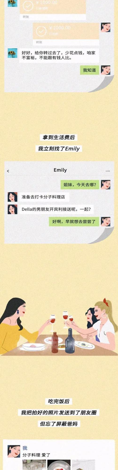 有多少人花著父母的血汗錢，享受著自己的奢侈生活？（漫畫）