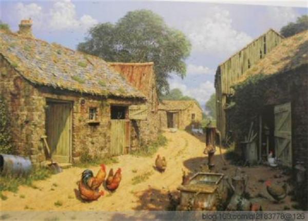 英國藝術家Edward.Hersey田園,一種美好的記憶 英國藝術家Edward.Hersey田園,一種美好的記憶