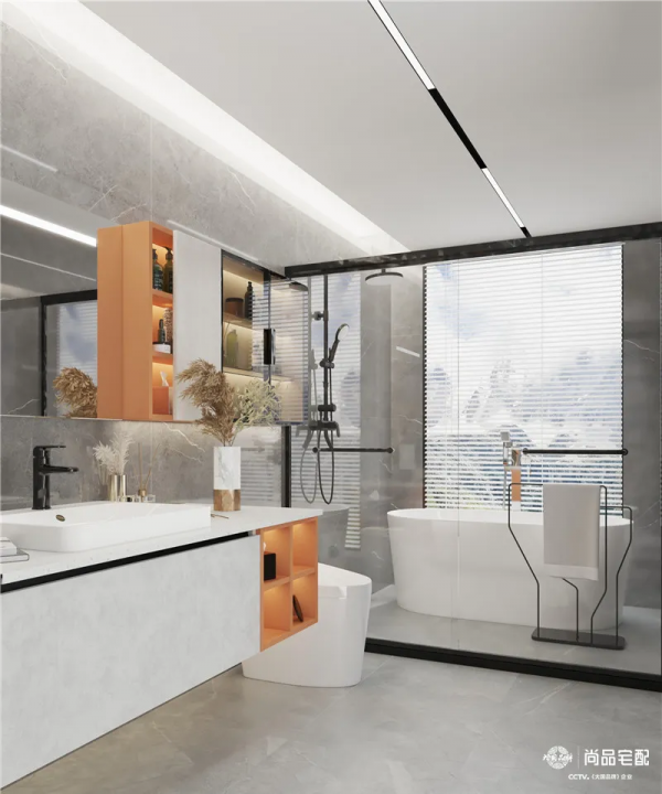 別隻知道乾溼分離，現在越來越多人這樣裝衛生間