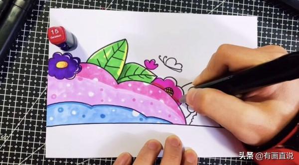 創意兒童畫:分享三款萬能背景畫法,卡通簡筆畫風格,收藏備用 創意兒童畫:分享三款萬能背景畫法,卡通簡筆畫風格,收藏備用