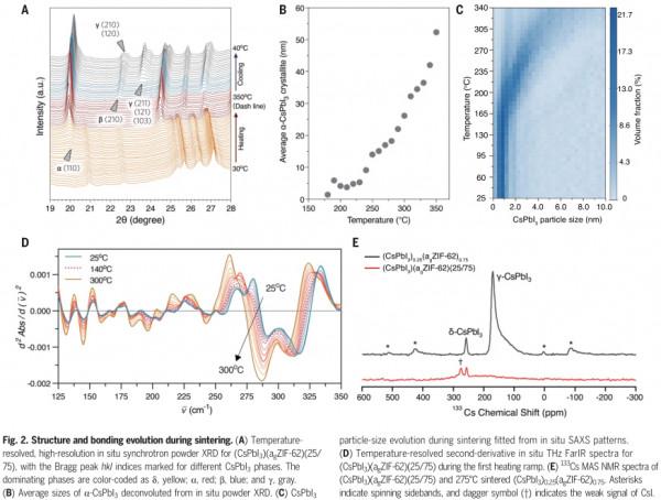鹵化鉛鈣鈦礦和金屬有機骨架玻璃的液相燒結