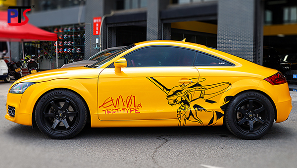 一道&quot&semi;黃色閃電&quot&semi;！ PTS改色膜之電光金屬黃