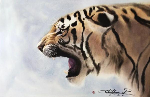 泰國貓王和他的水彩貓帝國