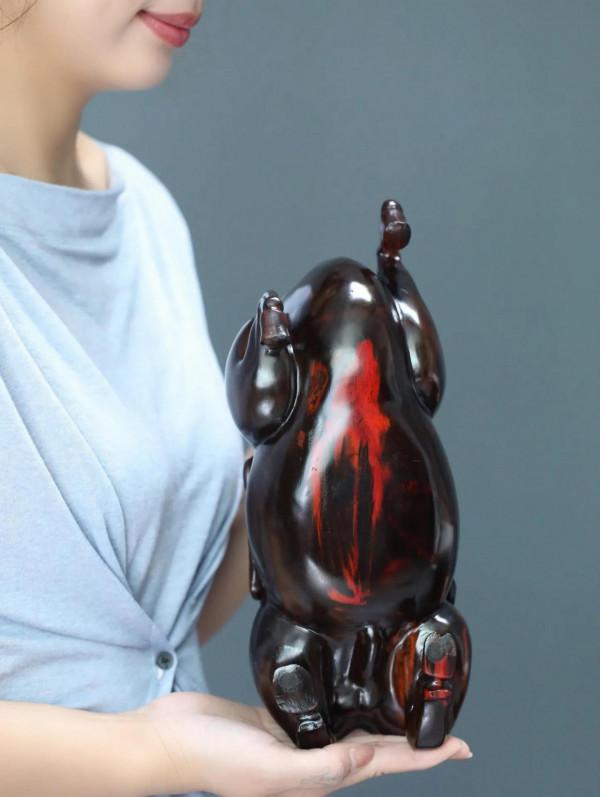 大紅酸枝黑飄紅｜唐馬