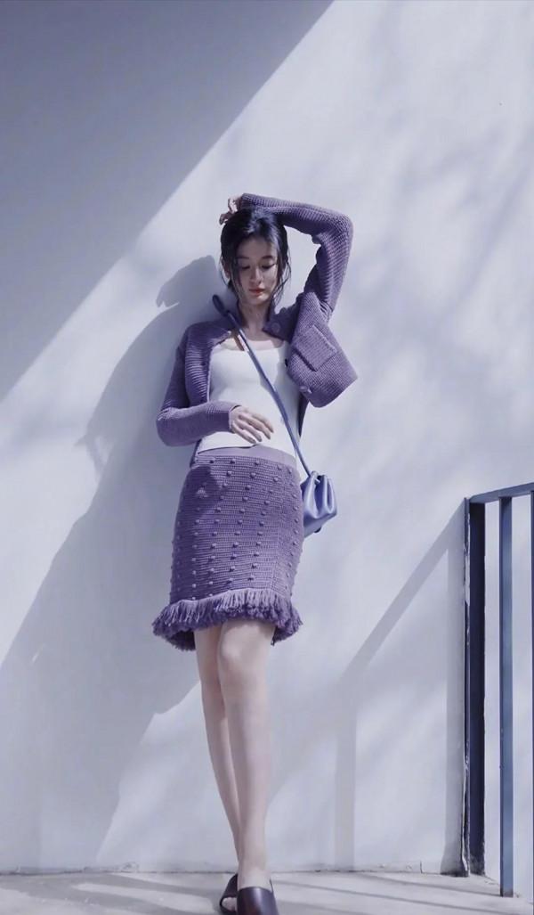 歡樂頌五美之一喬欣，膚白貌美，妥妥人間富貴花