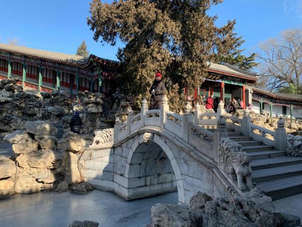 北海公園內古蹟眾多 北海公園內古蹟眾多