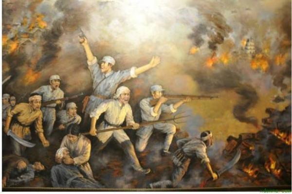 富陽老木匠，為給女兒報仇，將鬼子引入石灰窯，殲滅700人