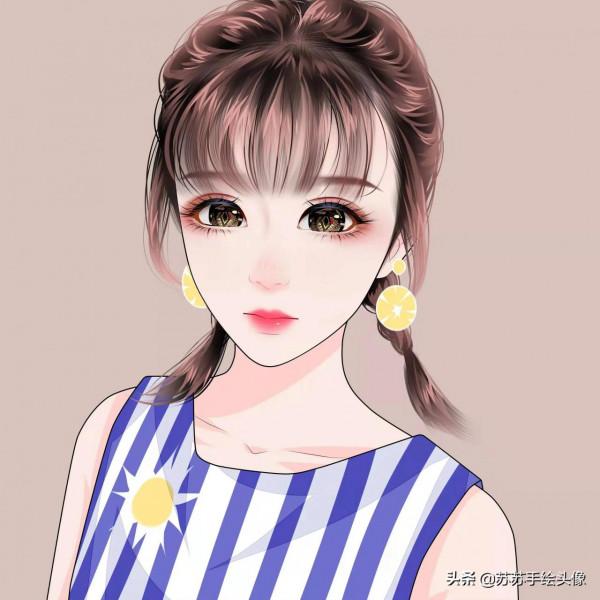 換個頭像吧，好看時尚的女生動漫頭像，愛生活愛自己