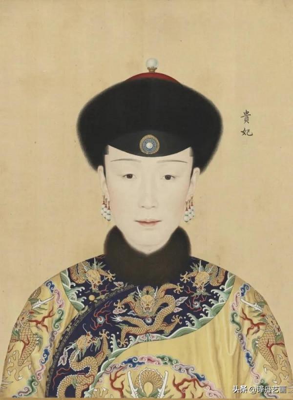 乾隆皇帝及其十二妃嬪難得一見的寫實肖像作品欣賞