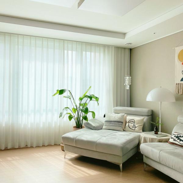 第一次裝修，與設計師共同完成89㎡新家，大方簡約，很有成就感