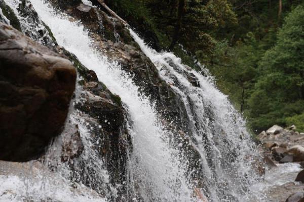 千米高的九龍山裡的九龍泉，泉水甘甜附近環境幽美，願長住於此
