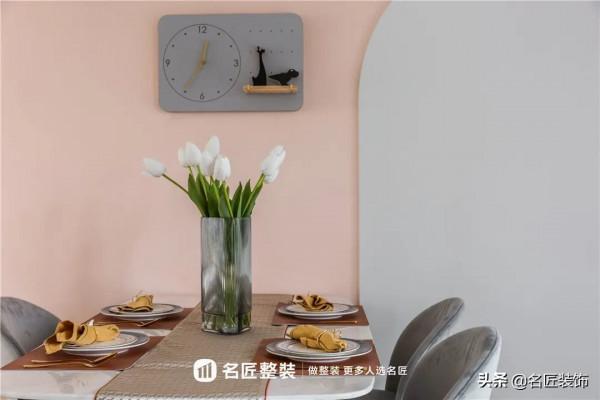 「生活美學」128㎡ 北歐輕奢 | 清新浪漫，明媚如春日裡的花田