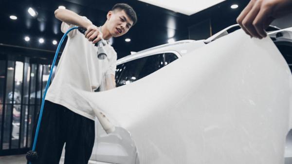 蘇州無二汽車貼膜丨奧迪Q3貼威固V5隱形車衣