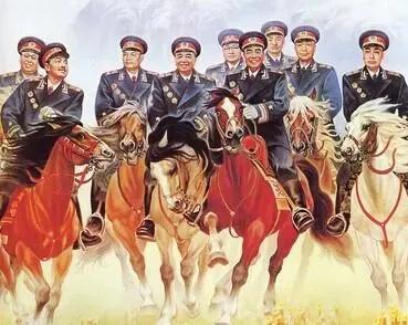 十大元帥去世時間和年齡