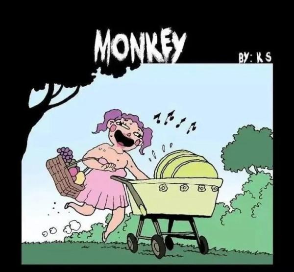 無聲漫畫——《猴子》 無聲漫畫——《猴子》