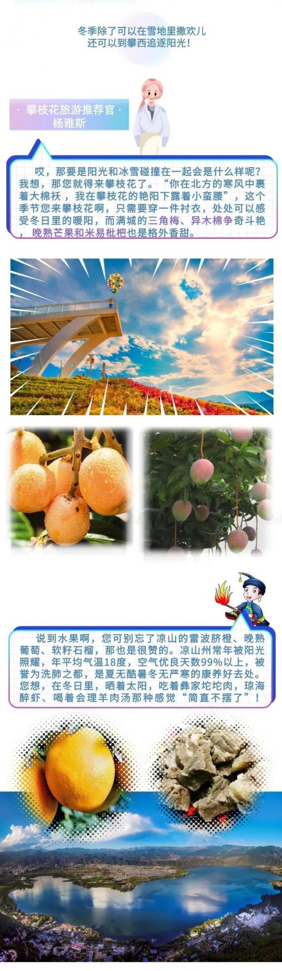 為了讓你冬季來四川耍巴適，甘、阿、涼、攀“吵”起來啦