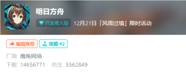 只有衍生動漫才能收穫玩家？鷹角網路的遊戲IP佈局充滿多樣性