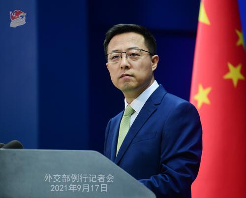 外交部:中方加入CPTPP有利於推動亞太區域經濟一體化程序 外交部:中方加入CPTPP有利於推動亞太區域經濟一體化程序