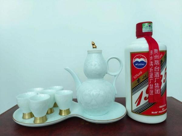 年貨酒具禮品套裝測評：來自意叄陶瓷聚福酒具，顏值高且實用性好