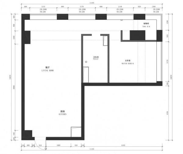 67㎡你敢信？一室改兩室，一家四口，極致敞亮，四分離衛浴