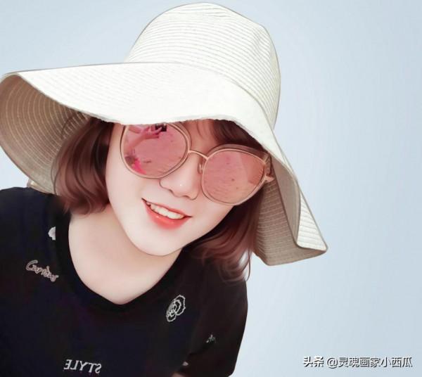 換一換你的頭像吧，手繪的女生漫畫微信頭像，照片變漫畫就是好看