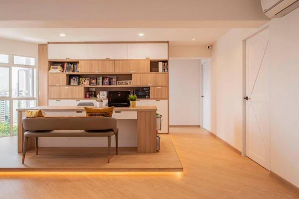 他家最有遠見,捨棄奢華做簡單實在的裝法,125㎡北歐風效果滿意 他家最有遠見,捨棄奢華做簡單實在的裝法,125㎡北歐風效果滿意