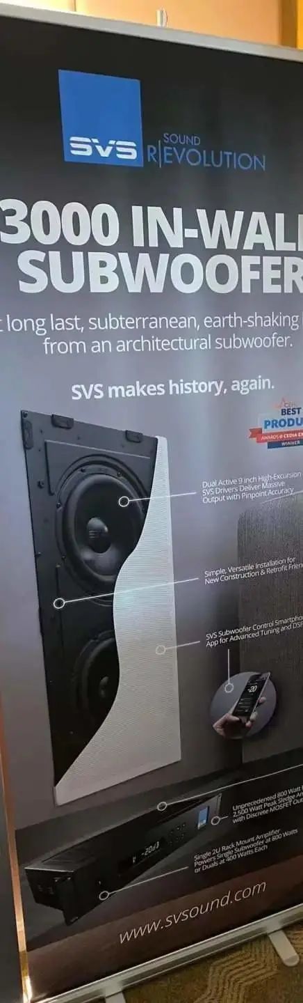 SVS Prime Wireless Pro 和3000 IN-WALL等新品亮相2022年CES國際消費電子展