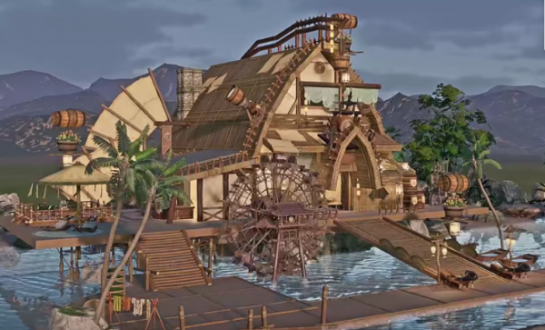 網遊中最複雜的建築,3060TI只配開低配?玩家:顯示卡已焦,勿念 網遊中最複雜的建築,3060TI只配開低配?玩家:顯示卡已焦,勿念