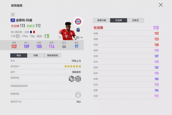 FIFA ONLINE 4 現役超級快馬球員一覽 FIFA ONLINE 4 現役超級快馬球員一覽