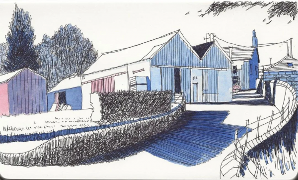 線條就是力量，來學學速寫是怎麼用線的吧