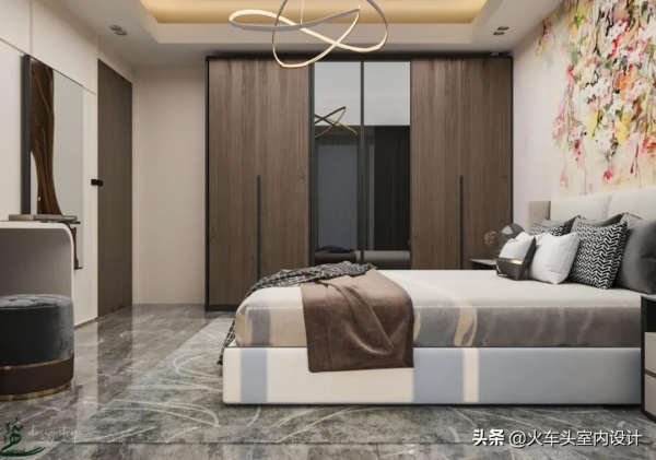 這些輕奢系臥室裝修設計真美