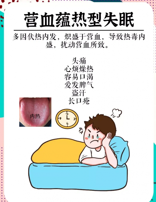 失眠常見5種類型,配有參考舌象,更能準確辨證,文中帶解決方法 失眠常見5種類型,配有參考舌象,更能準確辨證,文中帶解決方法