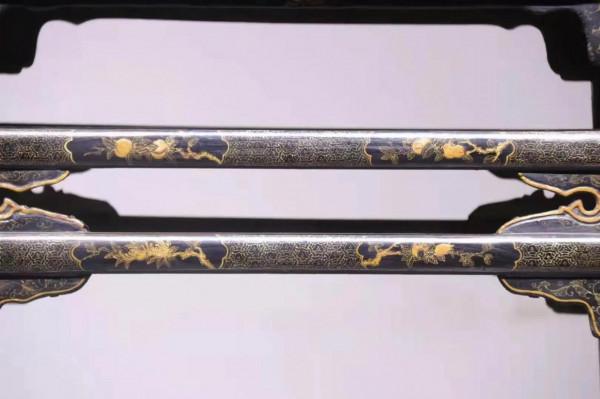 香幾，龍鳳呈祥•書桌，鐵力木畫案