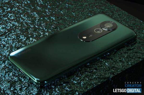 小米12設計曝光,曲面屏,中間挖孔。後攝像頭中置排列 小米12設計曝光,曲面屏,中間挖孔。後攝像頭中置排列