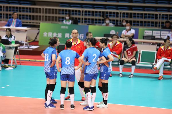 十四運會排球女子U19組比賽福建隊獲得銅牌 十四運會排球女子U19組比賽福建隊獲得銅牌