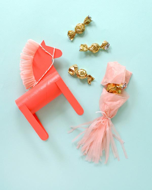 幼兒園小手工┃小馬做的糖果包！做個禮物送出去絕不跌份