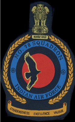 印度空軍各類標識：飛行中隊（6）