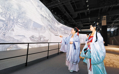 名畫&OpenCurlyDoubleQuote;活&rdquo;了 傳統文化&OpenCurlyDoubleQuote;火&rdquo;了